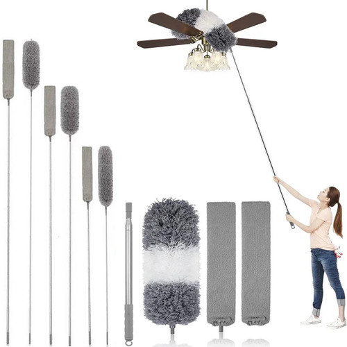 Telescopic microfiber duster - telescopic,