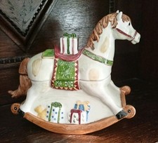 Villeroy & Boch Toy’s Fantasy Schaukelpferd  Dekodose Weihnachten Dose 