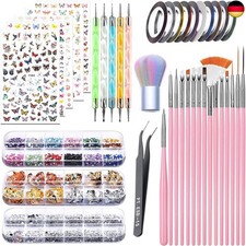 Nagelsticker nageldesign - &,