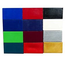 Encaustic Wachsfarben Sortiment "Atlantis" 12 Wachsblöckchen