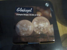 Glaskugel beleuchtet, 10 cm