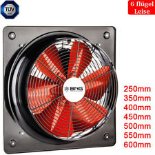 Axial HLKK Industrie Ventilator Gebläse Lüfter für Zuluft Abluft Wand Fenster