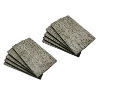 10 Mauerplatten für H0/TT -