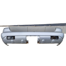 ML28* Mercedes Benz ML W163 Stoßstange Hinten Silber 744 MOPF SEHE FOTOS