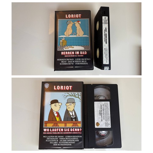 Loriots vibliothek vhs set - vibliothek,