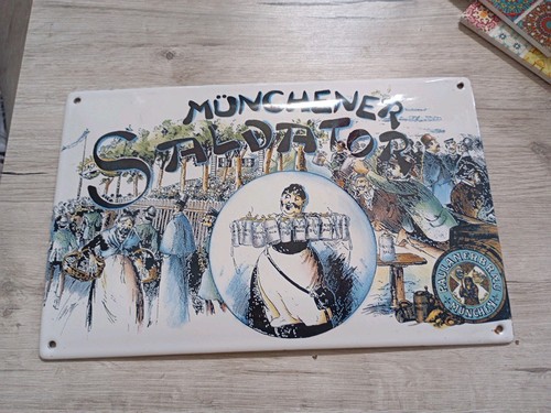 Münchener salvator emaille - münchener,