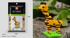 Giraffe Figur Bausteine Modell