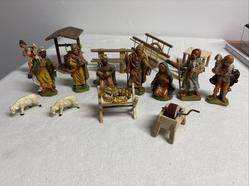 Krippe figuren italy hirte - italy,