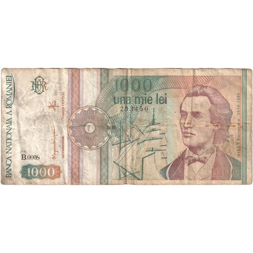 Rumänien 1000 lei sge - lei,,