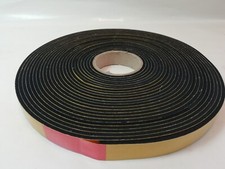 EPDM Dichtband selbstklebend Fenster Fugen Moosgummi Dichtung Türen 3x19 schwarz