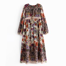 BOHO HIPPIE MAXIKLEID TUNIKA