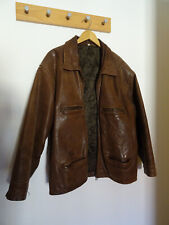 Lederjacke, braun, Größe L, 4 außenjackentaschen, 2Innenjackentaschen