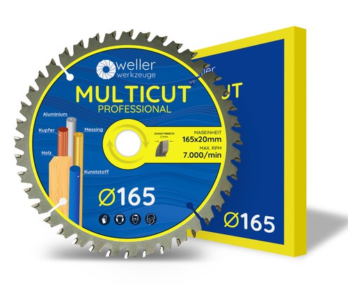 Multicut sägeblatt 165x20 - multicut,