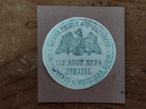 Siegelmarke militär 4769 - siegelmarke,