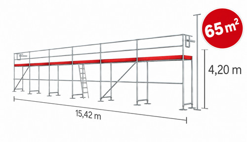 Gerüst baugerüst - m²,