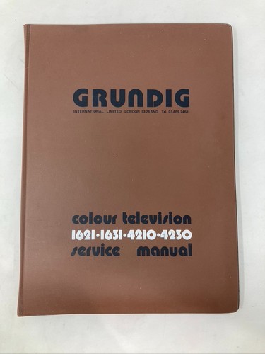 Vintage grundig farbfernseher - vintage,