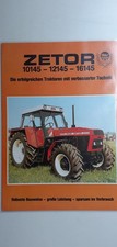 Zetor: 10145 / 12145 / 16145 (Prospekt-Blatt); 1985