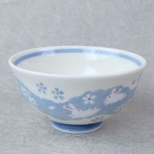 Schale Häschen blau