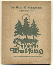 Kunst Grafik Sulamith Wülfing Rainer Maria Rilke Gedichte Band 2 Farbtafeln 1933