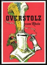 Ansichtskarte Ritter raucht