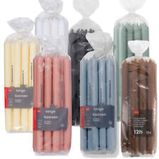 12er Pack Hema XXL Stabkerzen Tafelkerzen 290x22mm Kronenkerzen Dinnerkerze lang