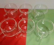6 Tee Gläser, Schott Mainz