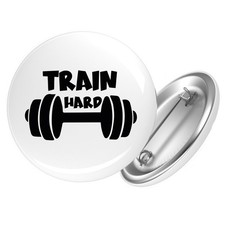 Button Train hard Hantel