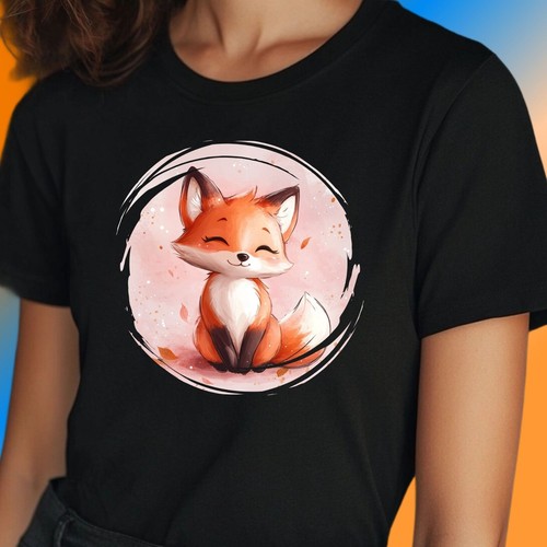 Shirt frauen kawaii fuchs - t-shirt,
