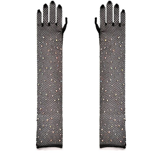 Damen lange spitzenhandschuhe - lange,