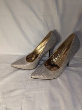 High Heels Marke Buckle Größe 46 Glitzer
