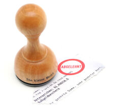Holzstempel Rundstempel mit