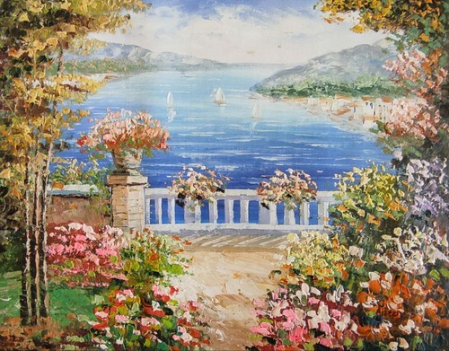 ölgemälde 40x50 - Ölgemälde,