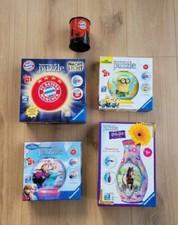 Ravensburger 3D Puzzle Pferd Elsa Minion Bayern München Vase Kugel Licht z. WAHL
