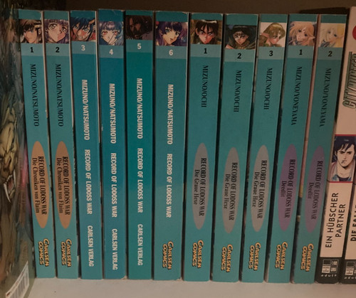 Record lodoss war manga - of,