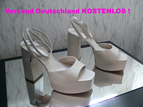 High heel sandaletten mit - high,