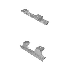 Verstärkte Halterung für