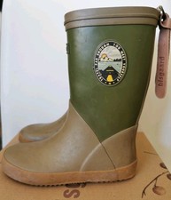 Bisgaard Fashion II Gummistiefel, Grün, Größe 29, gebraucht. 