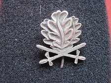 Eichenlaub mit Schwertern zum