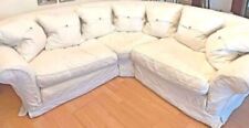 NP 10.000,- Wohnlandschaft weiß Hussensofa Landhausstil Tetrad Ecksofa waschbar