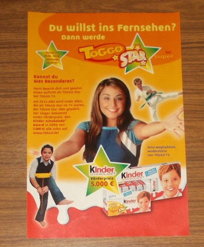 Seltene werbung ferrero kinder - werbung,
