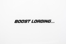 Boost Loading Auto Aufkleber