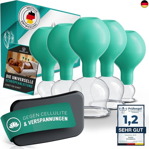 Schröpfgläser aus echtglas - schröpfgläser,