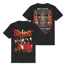 Slipknot T-Shirt Herren 25th Anniversary Tour schwarz Band-Merch, Bands, Horror