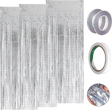 Glitzer Vorhang Lametta 3