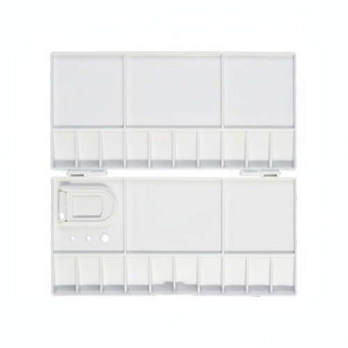 Aquarellpalette luftdicht