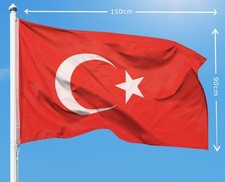 Türkei fahne 150x90 mit - cm,