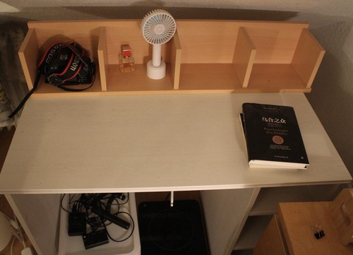 Schreibtisch mit regalaufsatz - schreibtisch,