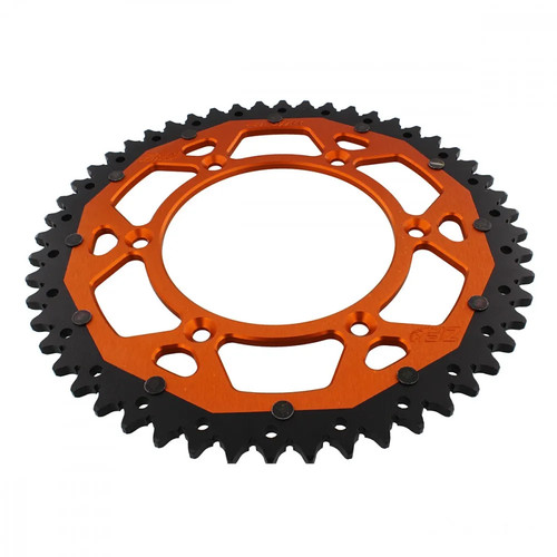 Kettenrad alu orange - alu,