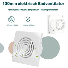 Badlüfter Ø100mm WC Lüfter