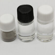 Swiss SuperLuminova Black (Grau) Luminous powder Leuchtpigment Leuchtpaste hands